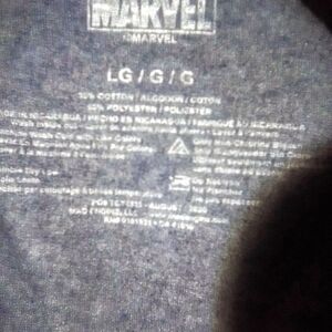 Marvel Dark Gray Logo Tee